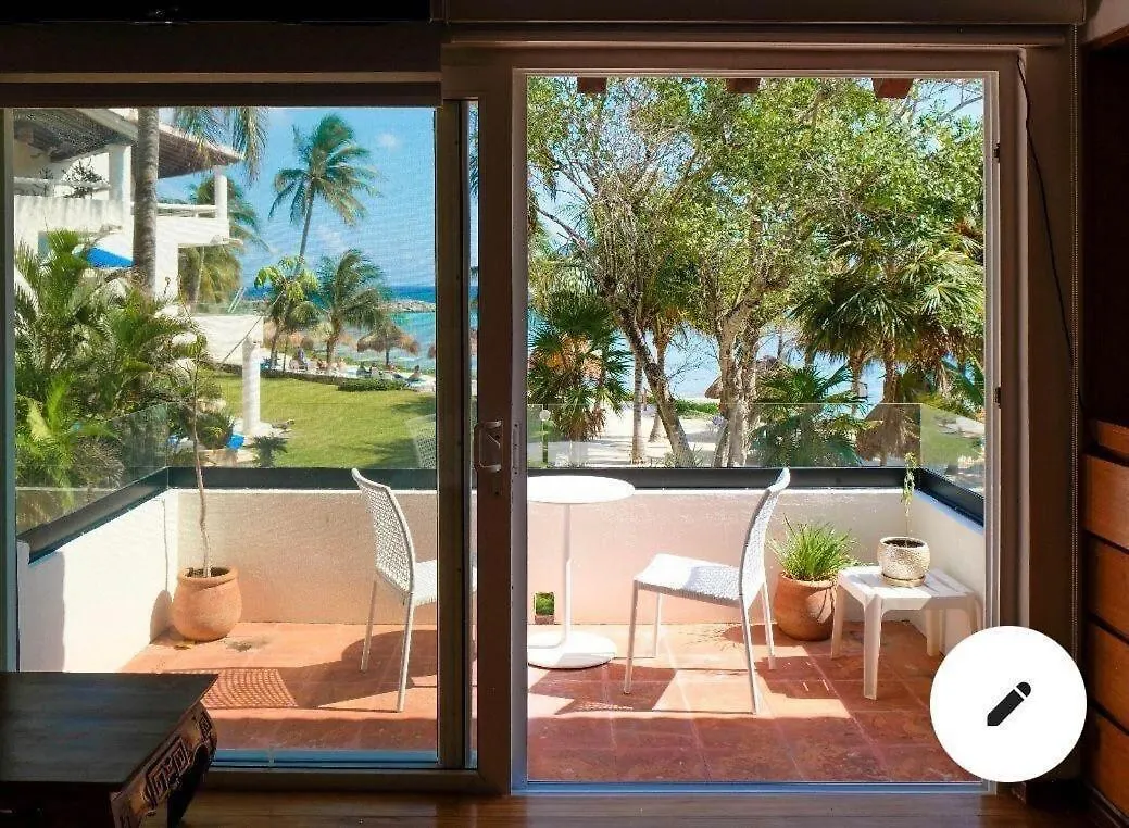 Excellent Ocean View Beach House Puerto Aventuras Apartment